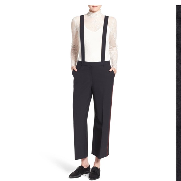Chelsea28 Pants - OLIVIA PALERMO + CHELSEA28 Crop Suspender Pants 8